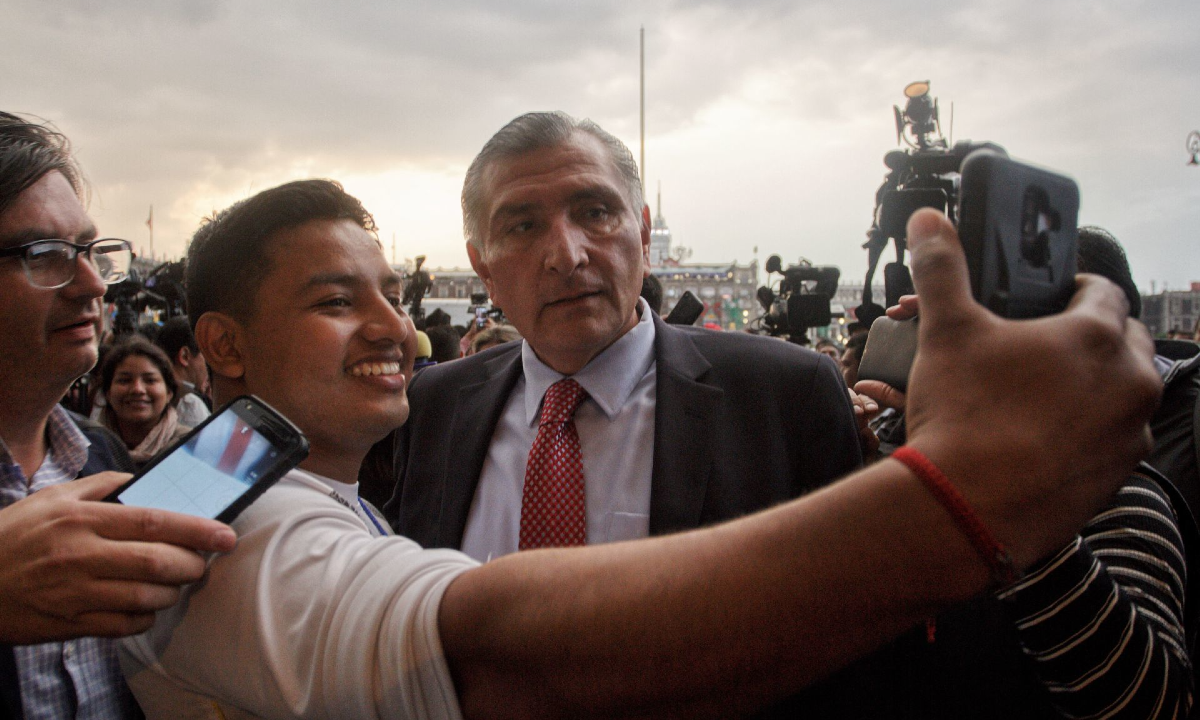 ADAN AUGUSTO LOPEZ CON AMLO