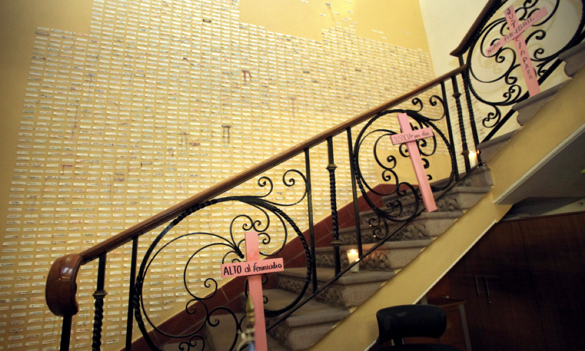 Feminicidios impunes.